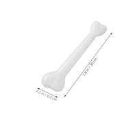 UPKOCH Realistic Small Plastic Bone Halloween Prop Tricky Prank for Haunted House DIY Costume Accessory Horror Party Decor Fake Human Bone for Cosplay and Halloween Displays