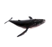 UPKOCH Realistic Whale Figurine Model Lifelike Animal Ornament for Early Education Plastic Sea Animal Figure Decoration for Home Office Store and Party Settings