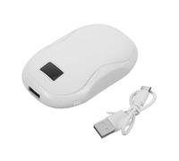 UPKOCH Rechargeable Mini USB Hand Warmer with Digital Temperature Control Portable Dual Purpose Pocket Heater and Power Bank for Outdoor Camping Heat Settings Compact Lightweight Design