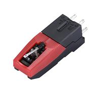 UPKOCH Red Gemstone Cartridge for Gramophone Record Player Professional Needle Stylus Replacement Part for Vintage Turntable Accessories and Record Playback