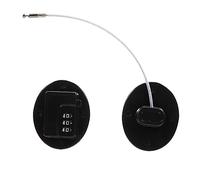 UPKOCH Refrigerator Lock Password Safety Lock for Kitchen Cabinets and Appliances Child Proof Sturdy Black