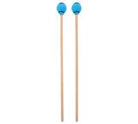 UPKOCH Reinforced Blue Yarn Mallets for Xylophone and Marimba with Wooden Handles Versatile Bell Mallets and Glockenspiel Sticks Professional Percussion Accessories for Music Practice and