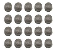 UPKOCH Replacement Stylus Cap Snug Fit and No Written Noise, for Touch Screen Tablets 20pcs with Nano Conductive Cloth, Silver Conductive Pen Head for Capacitive Stylus Pens