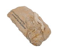 UPKOCH Resin Pet Memorial Statue for Dogs and Cats Durable Garden Ornament for Outdoor and Indoor Tribute Realistic Healing Memorial Figurine for Pet Bereavement and Loss Sand Color