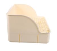 UPKOCH Reusable Plastic Bunny Litter Box for Rabbits and Chinchillas with Anti-fall Design Preventing Pets Stuck in Holes, for Garden and Park Use a Trainer Potty