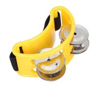 UPKOCH Rhythm Percussion Foot Bell Tambourine for Durable Musical Instrument to Enhance Coordination for Parties Dancing and Concerts Fun
