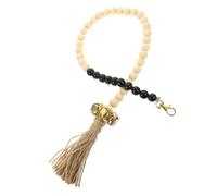 UPKOCH Rustic Beaded Dog Bell Decorative Doorbell for Dog Potty Training Easy to Install Hanging Design Versatile Home Decor with Unique Appeal Pet Supply for Indoor and Outdoor Use