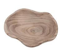 UPKOCH Rustic Wooden Butterfly Bird Bath Bowl Large Natural Paulownia Tray Hummingbird Waterer for Garden Patio Outdoor Wildlife Water Feeder