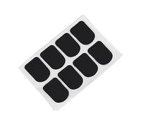 UPKOCH Saxophone Clarinet Pads 8 Pack Soprano Mouthpiece Tooth Pad Silicone Clarinet Repair Pieces 0.5mm Comfortable Sax Patches