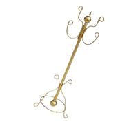 UPKOCH Scale Miniature Coat Rack Dollhouse Furniture Accessory Metal Dollhouse Clothes Hanger Tree for Pretend Play Mini Hat Rack for Bedroom Decor and Role-playing Scenes