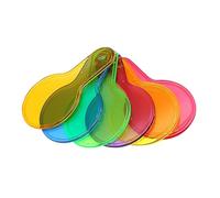 UPKOCH Science Color Paddles with Anti-slip Handles Translucent Color Filters for Early Education and Optical Physics Experiments Abs Plastic Teaching for Classroom