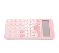 UPKOCH Scientific Calculator Featuring Teaching Material Synchronization Design Pink with Large Size Screen and 12 Display Digits and Convenient to Read, for Office and Mathematical
