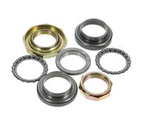 UPKOCH Scooter Steering Stem Bearing Kit, Front Fork Neck Bearing Set, 7pcs Replacement for Off-Road Bikes, Scooter Accessories for Sturdy Steering Control