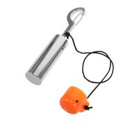 UPKOCH Scuba Alert Shaker Stick with Nonslip Handle Underwater Noise Maker for Clear Buddy Communication Diving Signal Device Safety Gear with Clip