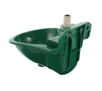 UPKOCH Sheep Water Bowl Automatic Livestock Waterer Plastic Trough with Float Valve for Goats Pigs Calves Dogs Horses Farm Use Easy Clean Impact-resistant