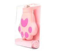 UPKOCH Silicone Cat Paw Ice Pack Cooler Pouch, Reusable Pink Cooling Bag for Summer Relief and Cold Therapy, Soft Gel Ice Pouch for Injury Treatment and