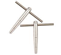 UPKOCH Silver Trombone and Trumpet Repair Tool Set for Repairing Your Musical Instrument Includes Instruction Manual for Convenient Metal Material with Precise Design and Easy Use