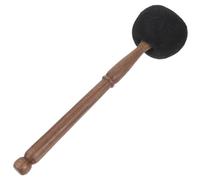 UPKOCH Singing Bowl Mallet 11" Handmade Felt & Wood Striker, 28cm Meditation Sound Healing Tool for Chakra/Yoga, Medium Round Felt Tip Accessories (Black)