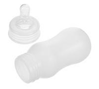 UPKOCH Small Animal Milk Feeder Bottle with Regulating Nipple Multifunctional Nursing Tool for Calves Lambs and Goats Suitable for Milk Water and Medicine Feeding