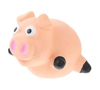 UPKOCH Small Puppy Chew Pig Shape Biting Resistant Latex Squeaking Dog Chew for Teething Puppies and Small Dogs Easy to Clean Pet for Daily Fun and Habit Training