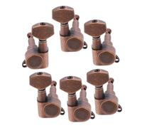 UPKOCH Small Square Head Knobs Tuning Pegs Machine Heads for Acoustic Electric Guitar Tuners Keys Set Guitar Tuning Keys