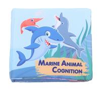 UPKOCH Soft Touch and Feel Cloth Book for Lightweight English Cognitive Learning Safe Educational Book with Bright Colors and Fun Patterns for Development and Travel Entertainment