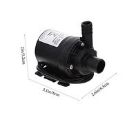 UPKOCH Solar Booster Pump for Home Use Small Submersible Water Circulation Pump with Smooth Surface Easy Installation for Solar Hot Water Systems Rv Dishwashers and Bathing Machines