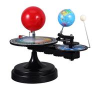 UPKOCH Solar System Three Sphere Model Educational with Earth Moon Sun Orbits, Science Learning Kit for Space Exploration and Astronomy Study
