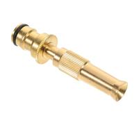 UPKOCH Solid Brass High Pressure Hose Nozzle Adjustable Spray Pattern for Car Wash and Garden Watering Heavy Duty Water Gun with Washer for Radiator Cleaning and Home Use