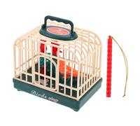 UPKOCH Sound Activated Chirping Bird Realistic Movements Sounds Interactive Motion Activated Bird Decoration for Outdoor Play Gardens Parks