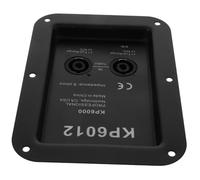 UPKOCH Speaker Terminal Junction Box with Iron Back Plate Speaker Box Terminal Board Wire Connector for Stage and Home Theater and Subwoofer Accessories