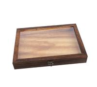 UPKOCH Specimen Display Box Wooden Insect Display Case with Transparent Lid Specimen Case for Butterflies Insect Showcase for Collection Craft Storage Jewellery Coins Home