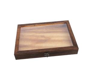 UPKOCH Specimen Display Box Wooden Insect Display Case with Transparent Lid Specimen Case for Butterflies Insect Showcase for Collection Craft Storage Jewellery Coins Home