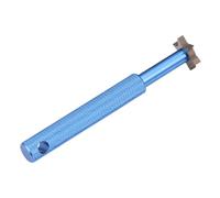 UPKOCH Stainless Steel Golf Groove Cleaner Tool with Heads Ditch Trenching Accessory for Golfers Men Lightweight Portable Sports Fitness Equipment Blue