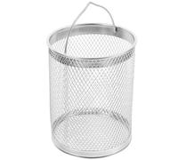 UPKOCH Stainless Steel Oil Filter Mesh for Fryer Grease Strainer Basket for Cooking Oil Kitchen Deep Fryer Strainer for Home Commercial Use