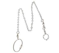 UPKOCH Stainless Steel Parrot Foot Chain Bird Leash for Safe Outdoor Training Durable Bite Design for Birds Like Parakeets and Cockatiels