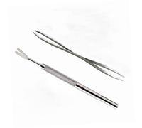 UPKOCH Stainless Steel Remover Tool Set for Pets 2pcs Remover Kit for Cats and Dogs Effective Tweezers for Flea and Removal for Pet Owners