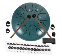 UPKOCH Steel Tongue Drum Set Percussion Instrument for Music Education Yoga Meditation and Mind Healing Includes Complete Accessories English Songbook