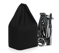 UPKOCH Stroller Bag and Two Shoulder Straps with Lockable Drawstring Closure Comfortable Nylon Baby Stroller Carry Pouch for Airplane Travel for Trip and Airplane Gate Check
