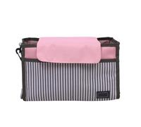 UPKOCH Stroller Organizer Bag for Mum Buggy Hanging Bag Stripe Design for Stroller Toy Storage and Diaper Changing The Go