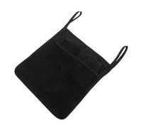 UPKOCH Stroller Solution Material for Storage, Cloth Practical Universal Black Organizer Bag with Zipper Closure Pushchair Parents, for Outdoor Adventures and Daily Use