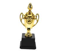 UPKOCH Student Award Trophy Plastic Trophy Model for Party Celebration with DIY Nameplate Base Elegant Design for School Competitions and Classroom Prizes