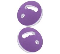 UPKOCH Swimming Hand Paddles 1 Pair EVA Foam Resistance Discs for Pool Training and Arthritis Exercise, Water Aerobic Workout Equipment with Comfortable Grip for Adults