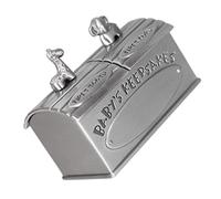 UPKOCH Teeth Storage Box Metal Tooth Box Keepsake Organizer for Boys and Girls Storage