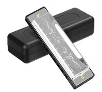 UPKOCH Ten Harmonica for Beginners Boys and Girls Educational Musical Toy c Harmonica Musical Instruments Jaw Harp