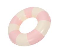 UPKOCH Thickened Inflatable Swim Ring for Aged White Pink Lattice Pool Float with Secure Buoyancy Lightweight Outdoor Water for Beach and Pool Fun Easy to Inflate