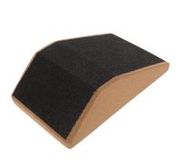 UPKOCH Thin Yoga Block and Convenient for Storage and Transportation Stable Support Made of Cork with Abrasive Paper Surface Sports Inclined Board for Yoga and Squat Exercises at Home