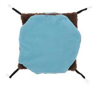 UPKOCH Three-layer Plush Hamster Hammock Soft Hanging Bed for Pets Warm Cozy Nest Suitable for Hamsters Guinea Pigs Sugar Gliders Ferrets Rats with Easy Installation