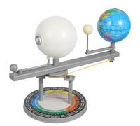 UPKOCH Three-sphere Astronomy Teaching Model Interactive Educational Instrument for Learning Solar System Earth Moon and Sun Movements for Students and Science Exploration