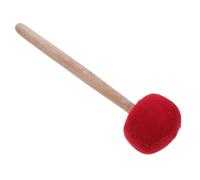 UPKOCH Tibetan Singing Bowl Mallet Lightweight Portable Wooden Sound Bowl Stick for Meditation Relaxation Yoga with Red Wool Felt Striker for Deep Calm and Healing